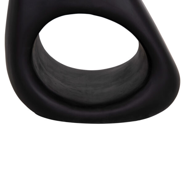 ΒΟΗΘΗΤΙΚΟ ΤΡΑΠΕΖΙ AIDA HM4692.01 FIBER CEMENT ΜΑΥΡΟ--ΞΥΛΟ TEAK TOP 47x60x59Υεκ - Image 5