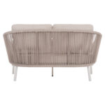 DAYBED ΣΕΙΡΑ XANTION HM6474.02 ΛΕΥΚΟ ΑΛΟΥΜΙΝΙΟ--ΣΧΟΙΝΙ--OLEFIN 157x147x88Υεκ - Image 6