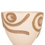 ΕΠΙΤΡΑΠΕΖΙΟ ΔΙΑΚΟΣΜΗΤΙΚΟ ΒΑΖΟ DEAN HM4678.02 ΤΕΡΑΚΟΤΑ ΣΕ ΚΡΕΜ--Φ25x28Υεκ. - Image 5