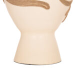 ΕΠΙΤΡΑΠΕΖΙΟ ΔΙΑΚΟΣΜΗΤΙΚΟ ΒΑΖΟ DEAN HM4678.02 ΤΕΡΑΚΟΤΑ ΣΕ ΚΡΕΜ--Φ25x28Υεκ. - Image 6