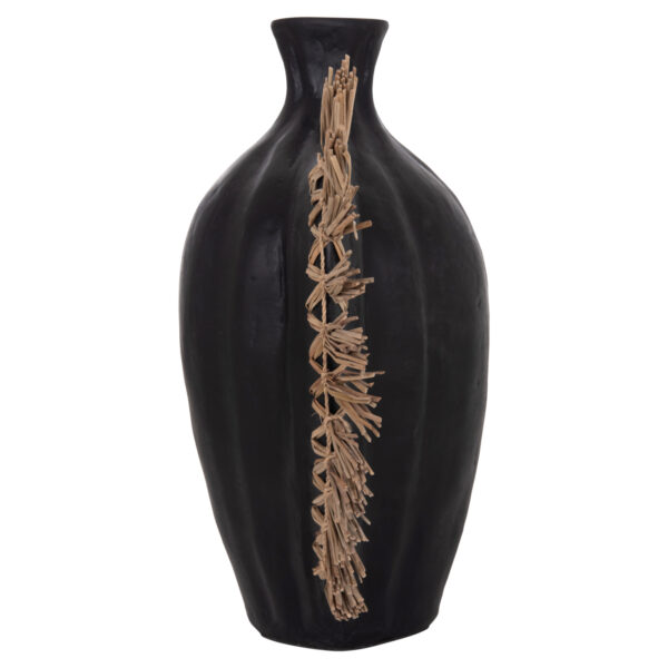 ΕΠΙΤΡΑΠΕΖΙΟ ΔΙΑΚΟΣΜΗΤΙΚΟ JEBB HM4689.01 ΜΑΥΡΗ ΤΕΡΑΚΟΤΑ & GRASS--32x15x33Υεκ. - Image 6