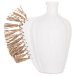 ΕΠΙΤΡΑΠΕΖΙΟ ΔΙΑΚΟΣΜΗΤΙΚΟ JEBB HM4689.02 ΛΕΥΚΗ ΤΕΡΑΚΟΤΑ & GRASS--32x15x33Υεκ. - Image 3