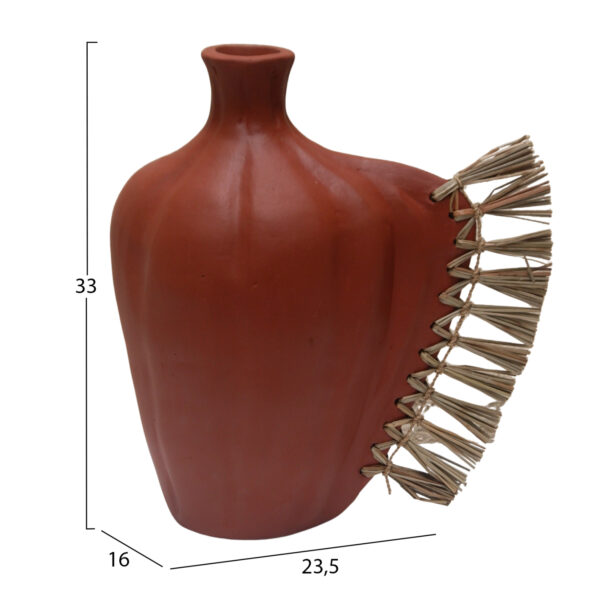 ΕΠΙΤΡΑΠΕΖΙΟ ΔΙΑΚΟΣΜΗΤΙΚΟ JEBB HM4689.08 ΦΥΣΙΚΗ ΤΕΡΑΚΟΤΑ & GRASS--32x15x33Υεκ. - Image 2