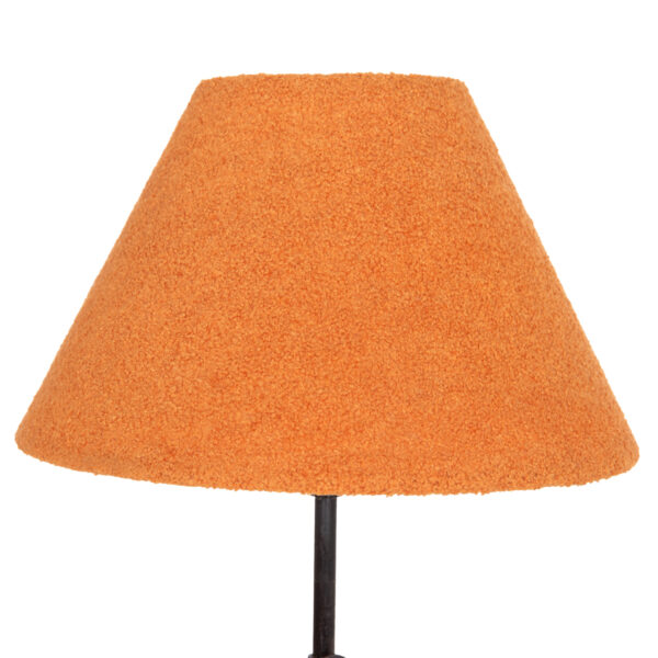 ΕΠΙΤΡΑΠΕΖΙΟ ΦΩΤΙΣΤΙΚΟ BOFEL HM4697 ΤΕΡΑΚΟΤΑ ΠΟΡΤΟΚΑΛΙ-ΚΑΠΕΛΟ TEDDY ΥΦΑΣΜΑ 30x8x52Υεκ - Image 4