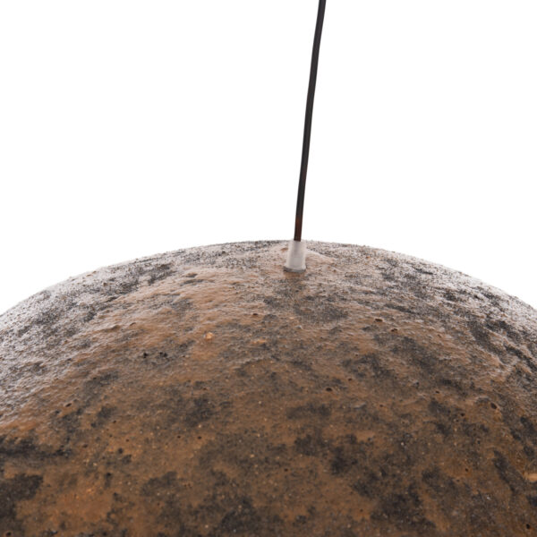 ΦΩΤΙΣΤΙΚΟ ΟΡΟΦΗΣ STONER (L) HM4419.03 ΟΨΗ ΠΕΤΡΑΣ ΚΑΦΕ/ΓΚΡΙ--73x55x40Υεκ. - Image 5