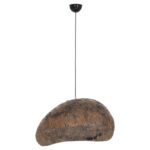 ΦΩΤΙΣΤΙΚΟ ΟΡΟΦΗΣ ΜΕ ΟΨΗ ΠΕΤΡΑΣ STONER (M) HM4418.03 ΓΚΡΙ/ΚΑΦΕ--55x45x40Υεκ. - Image 3