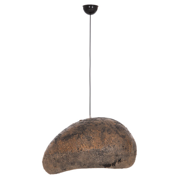 ΦΩΤΙΣΤΙΚΟ ΟΡΟΦΗΣ ΜΕ ΟΨΗ ΠΕΤΡΑΣ STONER (M) HM4418.03 ΓΚΡΙ/ΚΑΦΕ--55x45x40Υεκ. - Image 3