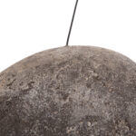 ΦΩΤΙΣΤΙΚΟ ΟΡΟΦΗΣ ΜΕ ΟΨΗ ΠΕΤΡΑΣ STONER (M) HM4418.04 ΓΚΡΙ--55x45x40Υεκ. - Image 6