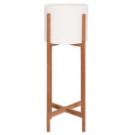 ΓΛΑΣΤΡΑ ΕΣΩΤ.ΧΩΡΟΥ RENTIL HM4684.02L FIBER CEMENT ΧΡΩΜΑ ΛΕΥΚΟ--ΒΑΣΗ TEAK Φ27x66Υεκ - Image 3