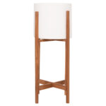 ΓΛΑΣΤΡΑ ΕΣΩΤ.ΧΩΡΟΥ RENTIL HM4684.02S FIBER CEMENT ΧΡΩΜΑ ΛΕΥΚΟ--ΒΑΣΗ TEAK Φ27x56Υ - Image 3