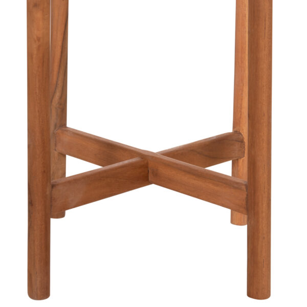 ΓΛΑΣΤΡΑ ΕΣΩΤ.ΧΩΡΟΥ RENTIL HM4684.02S FIBER CEMENT ΧΡΩΜΑ ΛΕΥΚΟ--ΒΑΣΗ TEAK Φ27x56Υ - Image 5