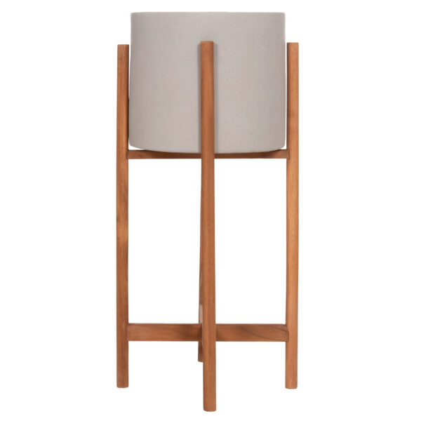 ΓΛΑΣΤΡΑ ΕΣΩΤ.ΧΩΡΟΥ RENTIL HM4684.03S FIBER CEMENT ΧΡΩΜΑ ΓΚΡΙ--ΒΑΣΗ TEAK Φ27x56Υ - Image 6