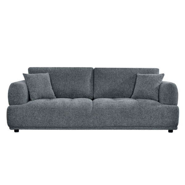 ΚΑΝΑΠΕΣ 3-ΘΕΣΙΟΣ STRUCTO HM3329.01 ΓΚΡΙ ΥΦΑΣΜΑ 227x94x88Υεκ. - Image 3