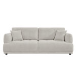 ΚΑΝΑΠΕΣ 3-ΘΕΣΙΟΣ STRUCTO HM3329.02 ΑΝΟΙΧΤΟ ΜΠΕΖ ΥΦΑΣΜΑ 227x94x88Υεκ. - Image 3