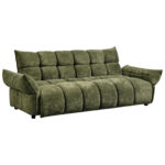 ΚΑΝΑΠΕΣ ΚΡΕΒΑΤΙ MELU HM3314.03 ΠΡΑΣΙΝΟ ΥΦΑΣΜΑ--ΚΑΘΙΣΜΑ POCKET SPRINGS 240-250x90x85Υεκ