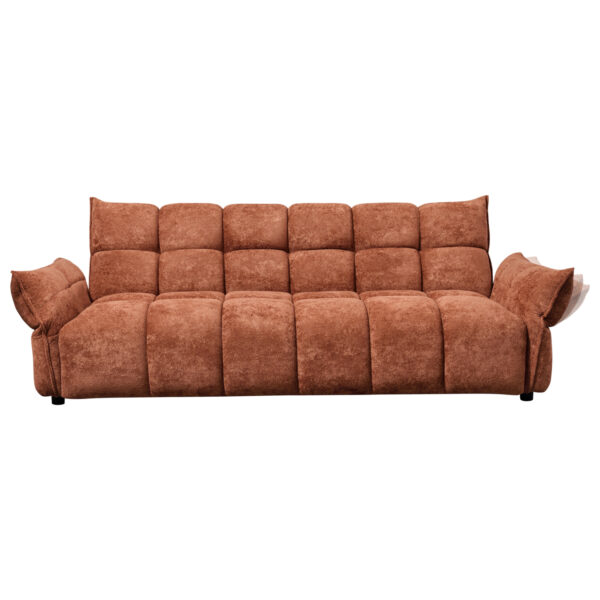 ΚΑΝΑΠΕΣ ΚΡΕΒΑΤΙ MELU HM3314.04 ΤΕΡΑΚΟΤΑ ΥΦΑΣΜΑ--ΚΑΘΙΣΜΑ POCKET SPRINGS 240-250x90x85Υεκ - Image 4