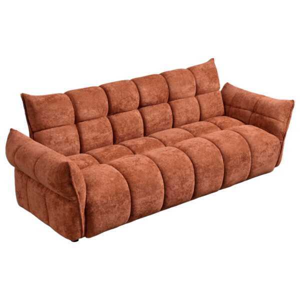 ΚΑΝΑΠΕΣ ΚΡΕΒΑΤΙ MELU HM3314.04 ΤΕΡΑΚΟΤΑ ΥΦΑΣΜΑ--ΚΑΘΙΣΜΑ POCKET SPRINGS 240-250x90x85Υεκ - Image 5