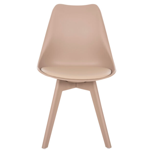 ΚΑΡΕΚΛΑ VEGAS HM0033.45 ΜΕ ΠΟΔΙ ΠΟΛΥΠΡΟΠΥΛΕΝΙΟΥ ΣΕ ΧΡΩΜΑ ΚΑΠΟΥΤΣΙΝΟ 49x55,5x84Υ - Image 3