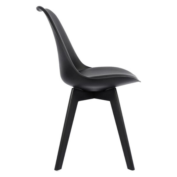 ΚΑΡΕΚΛΑ VEGAS HM0033.32 ΜΕ ΠΟΔΙ ΠΟΛΥΠΡΟΠΥΛΕΝΙΟΥ-PU-ΜΑΥΡΟ 48x56x82 εκ. - Image 4