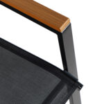 ΠΟΛΥΘΡΟΝΑ ΕΞ.ΧΩΡΟΥ LEONE HM6429.03 ΜΕΤΑΛΛΙΚΗ ΜΑΥΡΗ--TEXTILENE ΜΑΥΡΟ 54x74x91Υεκ - Image 5