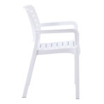 ΠΟΛΥΘΡΟΝΑ ΕΞΩΤ.ΧΩΡΟΥ FLAN HM6369.01 ΛΕΥΚΟ ΠΟΛΥΠΡΟΠΥΛΕΝΙΟ 57x56x82.5Yεκ. - Image 4