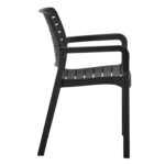 ΠΟΛΥΘΡΟΝΑ ΕΞΩΤ.ΧΩΡΟΥ FLAN HM6369.02 ΜΑΥΡΟ ΠΟΛΥΠΡΟΠΥΛΕΝΙΟ 57x56x82.5Yεκ. - Image 4