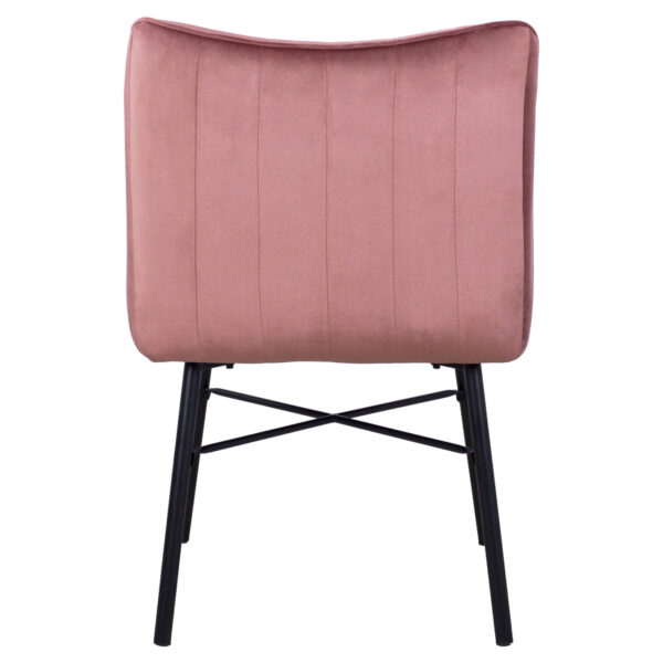 ΠΟΛΥΘΡΟΝΑΚΙ ALLYSA HM8518.02 ΑΠΟ ΒΕΛΟΥΔΟ ΣΑΠΙΟ ΜΗΛΟ 57x58x84Υ εκ. - Image 6