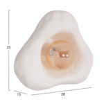 ΣΕΤ 3TMX ΕΠΙΤΟΙΧΙA ΦΩΤΙΣΤΙΚA LUXON HM10725.01 FIBER CEMENT ΣΕ ΛΕΥΚΟ [S-M-L] - Image 4