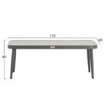 ΣΕΤ ΣΑΛΟΝΙ ΕΞ.ΧΩΡΟΥ 4 ΘΕΣΕΩΝ WILLA HM6505.01 ΑΛΟΥΜΙΝΙΟ-ΣΧΟΙΝΙ-ΜΑΞΙΛΑΡΙΑ ΣΕ ΓΚΡΙ - Image 4