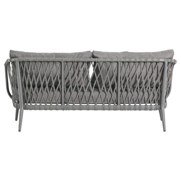 ΣΕΤ ΣΑΛΟΝΙ ΕΞ.ΧΩΡΟΥ 4 ΘΕΣΕΩΝ WILLA HM6505.01 ΑΛΟΥΜΙΝΙΟ-ΣΧΟΙΝΙ-ΜΑΞΙΛΑΡΙΑ ΣΕ ΓΚΡΙ - Image 6