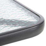 ΣΕΤ ΤΡΑΠΕΖΑΡΙΑΣ 3ΤΜΧ FIGO HM10730.01-- 2 ΚΑΡΕΚΛΕΣ & ΤΕΤΡΑΓΩΝΟ ΤΡΑΠΕΖΙ 70x70εκ ΓΚΡΙ - Image 5