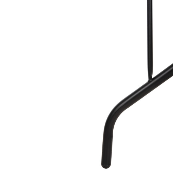 ΣΕΤ ΤΡΑΠΕΖΑΡΙΑΣ 5ΤΜΧ ADAM HM10727.03 ΚΑΡΕΚΛΕΣ ΜΕΤΑΛΛΙΚΕΣ & ΤΡΑΠΕΖΙ 120x70εκ ΜΑΥΡΟ - Image 6