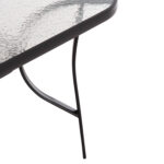 ΣΕΤ ΤΡΑΠΕΖΑΡΙΑΣ 5ΤΜΧ BRUNO HM10729.03 ΚΑΡΕΚΛΕΣ ΜΕΤΑΛΛΙΚΕΣ & ΤΡΑΠΕΖΙ 150x90εκ ΜΑΥΡΟ - Image 6