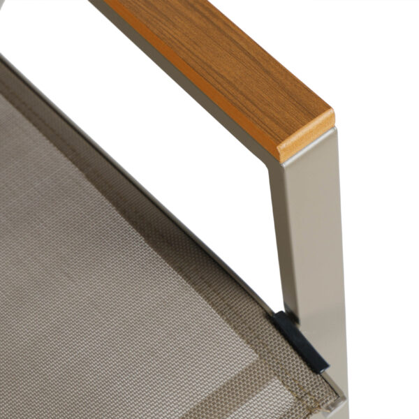 ΣΕΤ ΤΡΑΠΕΖΑΡΙΑΣ 5ΤΜΧ OFER HM10729.04 ΚΑΡΕΚΛΕΣ ΜΕΤΑΛ. & ΤΡΑΠΕΖΙ 150x90εκ ΚΑΠΟΥΤΣΙΝΟ - Image 6