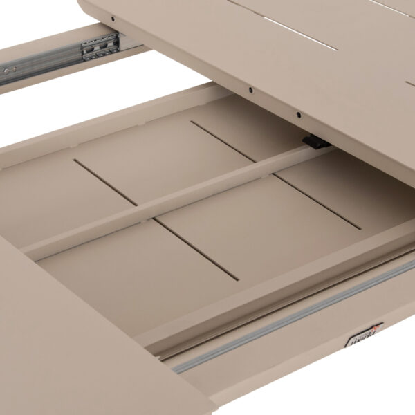 ΣΕΤ ΤΡΑΠΕΖΑΡΙΑΣ ΕΞ.ΧΩΡΟΥ 6 ΘΕΣΕΩΝ ELARA HM10726.05 ΜΠΕΖ ΑΛΟΥΜΙΝΙΟ-ΕΠΕΚΤΕΙΝΟΜΕΝΟ ΤΡΑΠΕΖΙ - Image 5