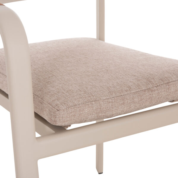 ΣΕΤ ΤΡΑΠΕΖΑΡΙΑΣ ΕΞ.ΧΩΡΟΥ 6 ΘΕΣΕΩΝ ELARA HM10726.05 ΜΠΕΖ ΑΛΟΥΜΙΝΙΟ-ΕΠΕΚΤΕΙΝΟΜΕΝΟ ΤΡΑΠΕΖΙ - Image 6