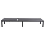 ΞΑΠΛΩΣΤΡΑ ΑΛΟΥΜΙΝΙΟΥ THATCHER HM5983.03 ΑΝΘΡΑΚΙ ΣΚΕΛΕΤΟΣ & TEXTILENE 196,5x64,5x92Υεκ - Image 3