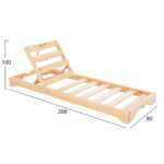 ΞΑΠΛΩΣΤΡΑ IKARIA HM10717.03 ΠΕΥΚΟ ΦΥΣΙΚΟ-OLEFIN ΣΕ ΓΚΡΙ-ΜΕ ΜΑΞΙΛΑΡΙ 20εκ. - Image 2