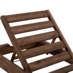 ΞΑΠΛΩΣΤΡΑ ΚΟΡΙΝΟΣ HM10774.73 ΞΥΛΟ ΠΕΥΚΟΥ ΚΑΡΥΔΙ--ΜΑΞΙΛΑΡΙ OLEFIN ΓΚΡΙ 79x204x77Υεκ - Image 3