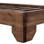 ΞΑΠΛΩΣΤΡΑ ΚΟΡΙΝΟΣ HM10774.73 ΞΥΛΟ ΠΕΥΚΟΥ ΚΑΡΥΔΙ--ΜΑΞΙΛΑΡΙ OLEFIN ΓΚΡΙ 79x204x77Υεκ - Image 5