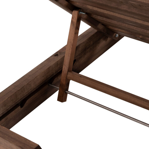 ΞΑΠΛΩΣΤΡΑ ΚΟΡΙΝΟΣ HM10773.60T ΞΥΛΟ ΠΕΥΚΟΥ ΚΑΡΥΔΙ--ΜΑΞΙΛΑΡΙ ΕΚΡΟΥ 79x204x80Υεκ - Image 6