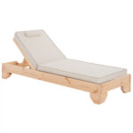 ΞΑΠΛΩΣΤΡΑ ΜΕ ΜΑΞΙΛΑΡΙ ΚΟΡΙΝΟΣ HM10793.60T ΞΥΛΟ ΠΕΥΚΟΥ--TEXTILENE ΣΕ ΕΚΡΟΥ 79x204x80Υεκ