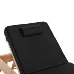 ΞΑΠΛΩΣΤΡΑ ΜΕ ΜΑΞΙΛΑΡΙ ΚΟΡΙΝΟΣ HM10748.10 ΞΥΛΟ ΠΕΥΚΟΥ--TEXTILENE ΜΑΥΡΟ 79x204x80Υεκ - Image 6