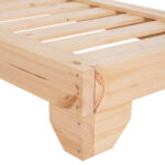 ΞΑΠΛΩΣΤΡΑ ΜΕ ΜΑΞΙΛΑΡΙ ΚΟΡΙΝΟΣ HM10748.11 ΞΥΛΟ ΠΕΥΚΟΥ--TEXTILENE ΜΟΚΑ 79x204x80Υεκ - Image 5