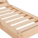 ΞΑΠΛΩΣΤΡΑ ΜΕ ΜΑΞΙΛΑΡΙ ΚΟΡΙΝΟΣ HM10775.05T ΞΥΛΟ ΠΕΥΚΟΥ--TEXTILENE ΜΑΥΡΟ 79x204x77Υεκ - Image 4