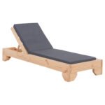 ΞΑΠΛΩΣΤΡΑ ΜΕ ΜΑΞΙΛΑΡΙ ΚΟΡΙΝΟΣ HM10775.30T ΞΥΛΟ ΠΕΥΚΟΥ--TEXTILENE ΓΚΡΙ 79x204x77Υεκ