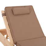 ΞΑΠΛΩΣΤΡΑ ΜΕ ΜΑΞΙΛΑΡΙ ΚΟΡΙΝΟΣ HM10776.04T ΞΥΛΟ ΠΕΥΚΟΥ--TEXTILENE ΣΕ ΜΟΚΑ 79x204x77Υ - Image 6