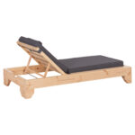 ΞΑΠΛΩΣΤΡΑ ΜΕ ΜΑΞΙΛΑΡΙ ΚΟΡΙΝΟΣ HM10776.30T ΞΥΛΟ ΠΕΥΚΟΥ--TEXTILENE ΣΕ ΓΚΡΙ 79x204x77Υεκ - Image 5