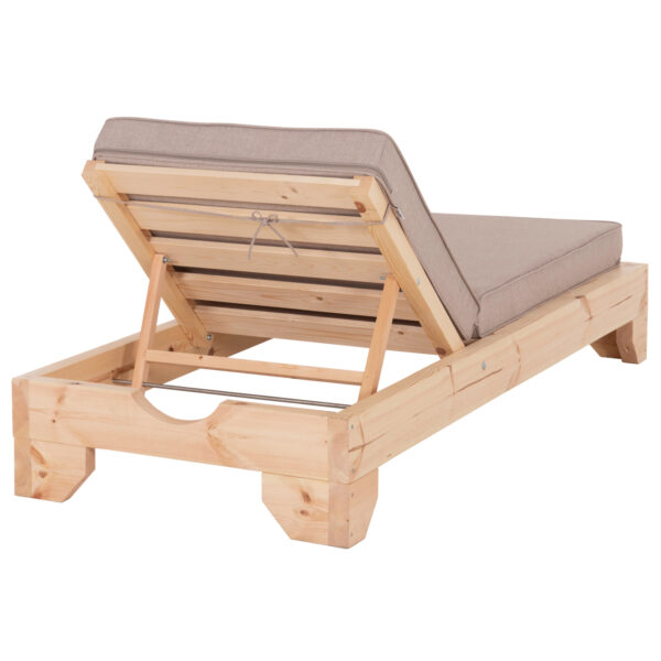 ΞΑΠΛΩΣΤΡΑ ΜΕ ΜΑΞΙΛΑΡΙ ΚΟΡΙΝΟΣ HM10778.72 ΞΥΛΟ ΠΕΥΚΟΥ--OLEFIN ΣΕ ΜΠΕΖ 79x204x77Υεκ - Image 5