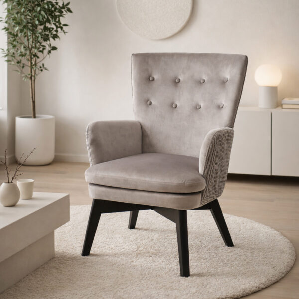 LOU LOU ΠΟΛΥΘΡΟΝΑ BEIGE 68x76x96 01-2388 - Image 6